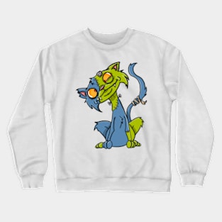 Feline-stein Crewneck Sweatshirt